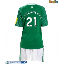 Maglie da calcio Newcastle United Tino Livramento #21 Seconda Maglia Bambino 2025-26 Manica Corta (+ Pantaloni corti)